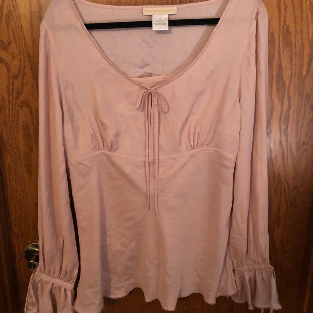 Fern Wright Manson brand peasant top never worn